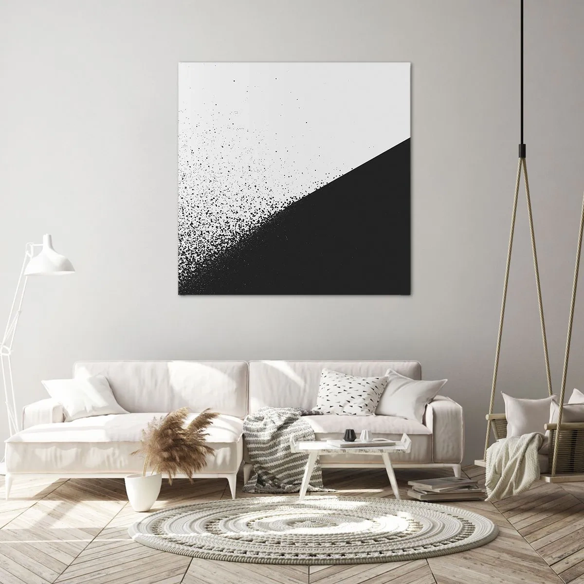 Canvas picture - Faster and More - 30x30 cm