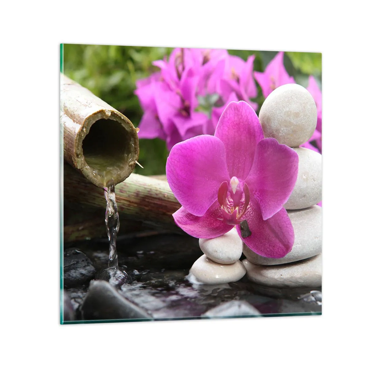 Glass picture - You Are Already Resting - 70x70 cm