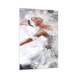 Glass picture - Delicate and Light As a Tulle - 50x70 cm