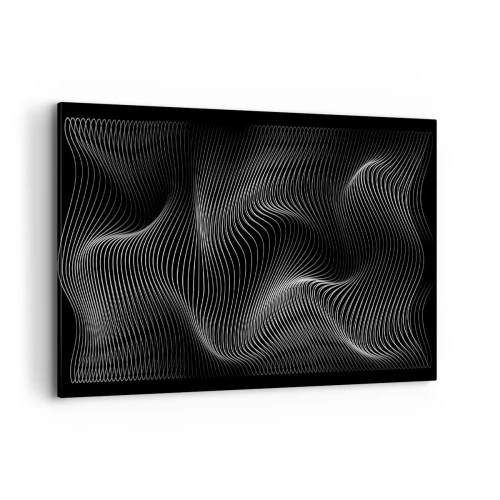 Canvas picture - Dance of the Light in Space - 100x70 cm