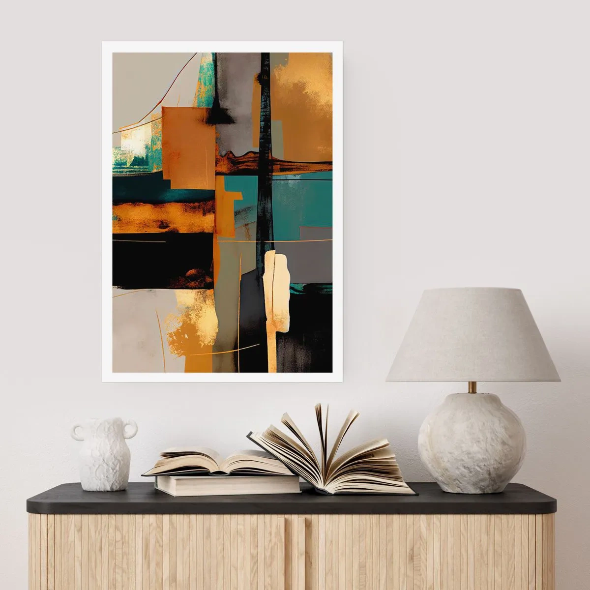 Poster - Abstract - Light and Shadow - 70x100 cm