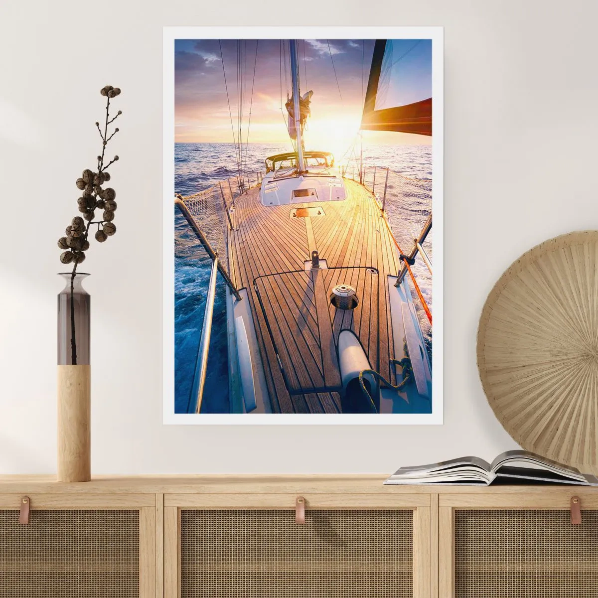 Poster - Running on Waves - 70x100 cm