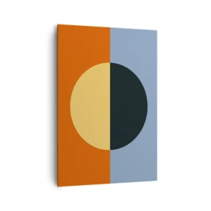 Canvas picture - Composition of Warm and Cool - 70x100 cm