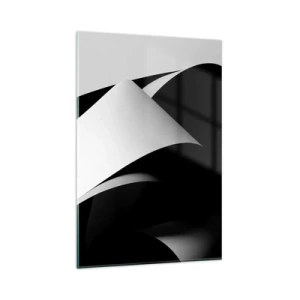 Glass picture - Planes of Light Emerging from the Shadow - 80x120 cm