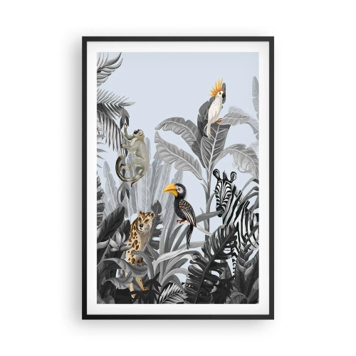 Poster in black frame - African Fairy Tale - 61x91 cm