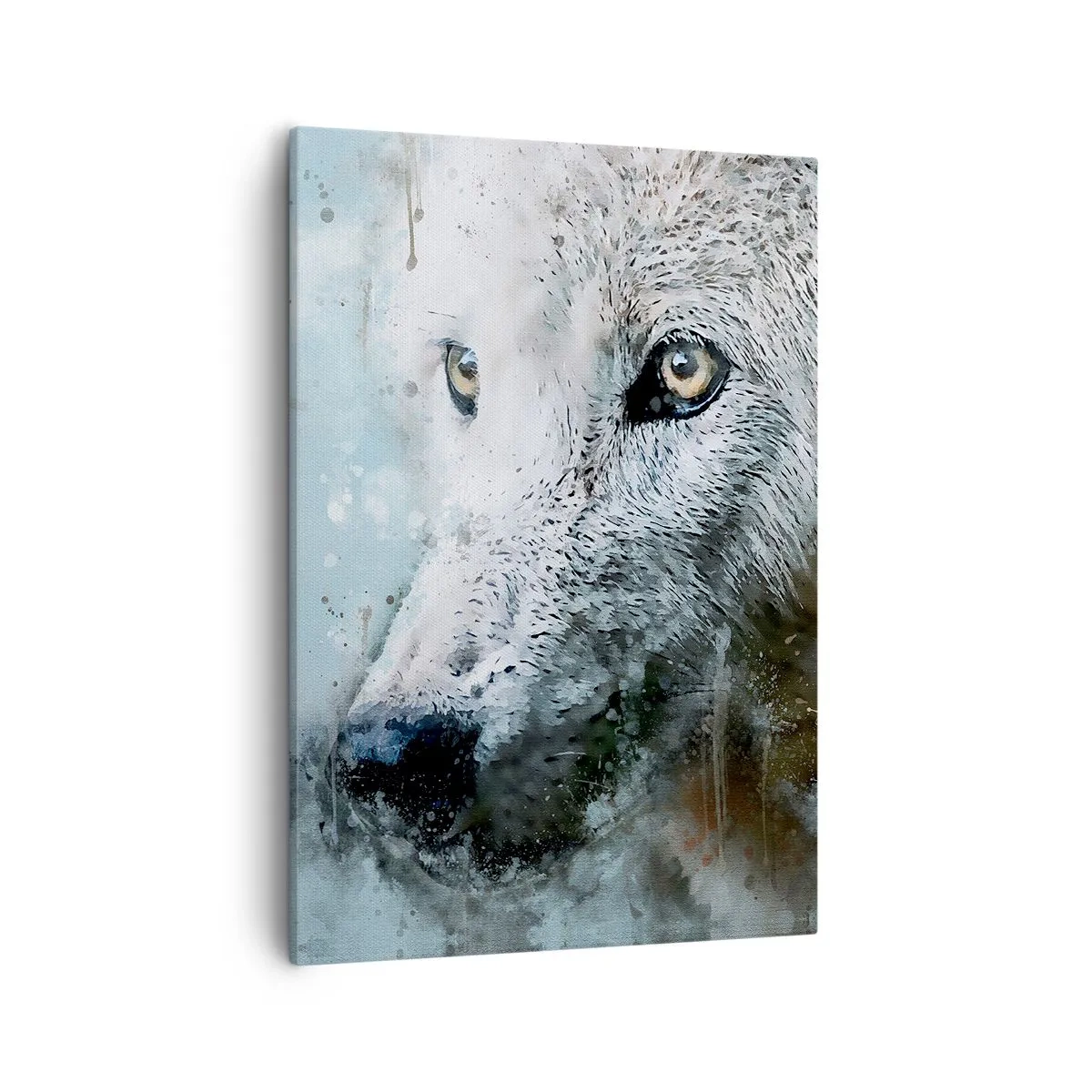 Canvas picture - Meet Wolf Soul - 50x70 cm
