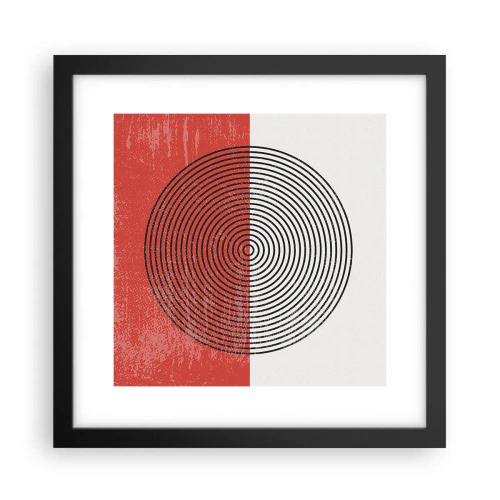 Poster in black frame - To the Core - 30x30 cm