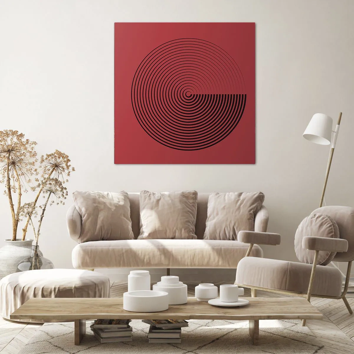 Canvas picture - Circular Movement - 60x60 cm
