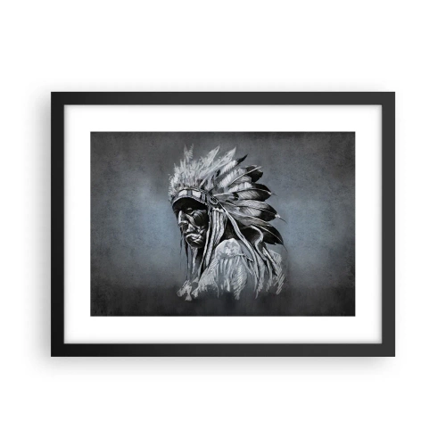 Poster in black frame - Return to the Roots - 40x30 cm