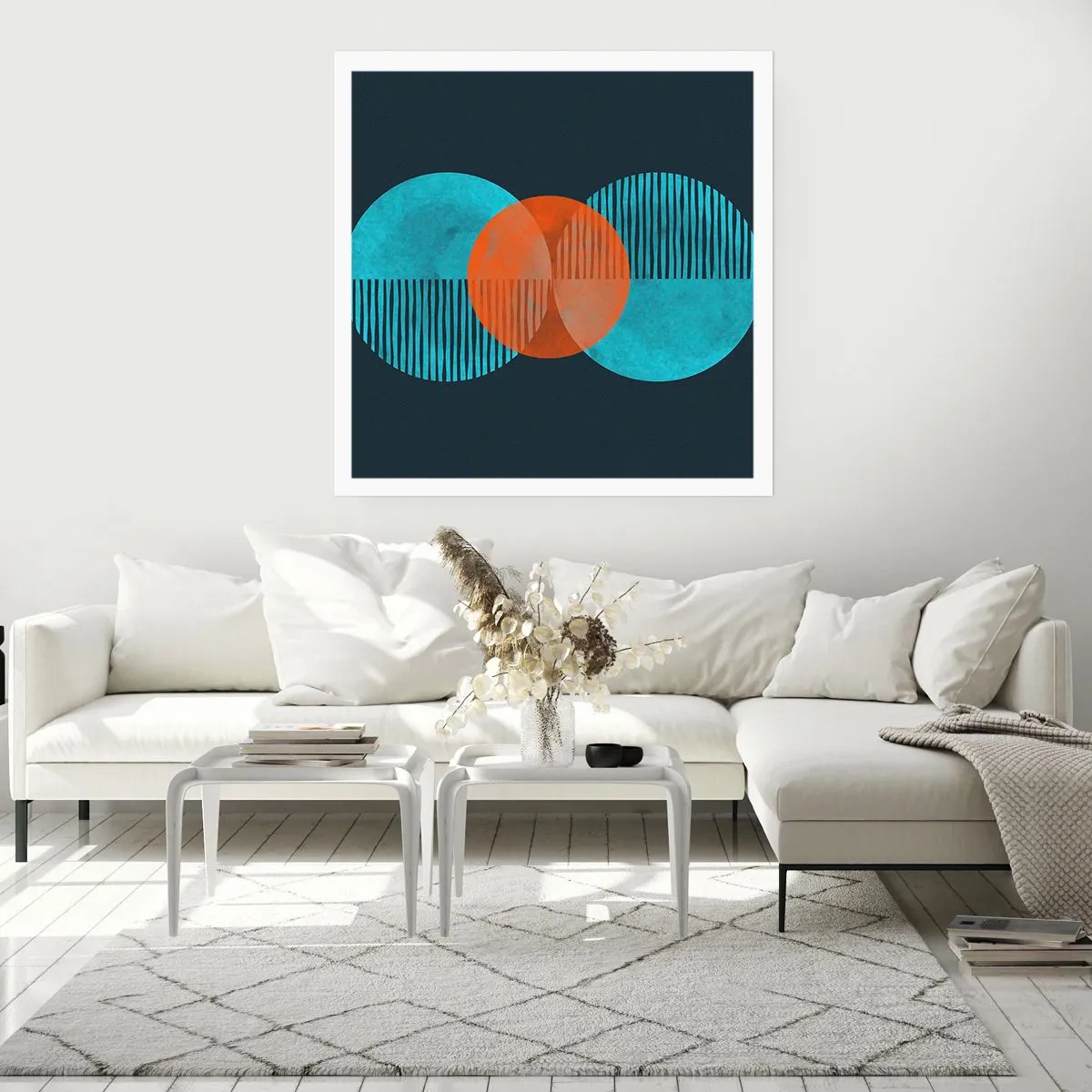 Poster - Symmetrical Composition - 50x50 cm