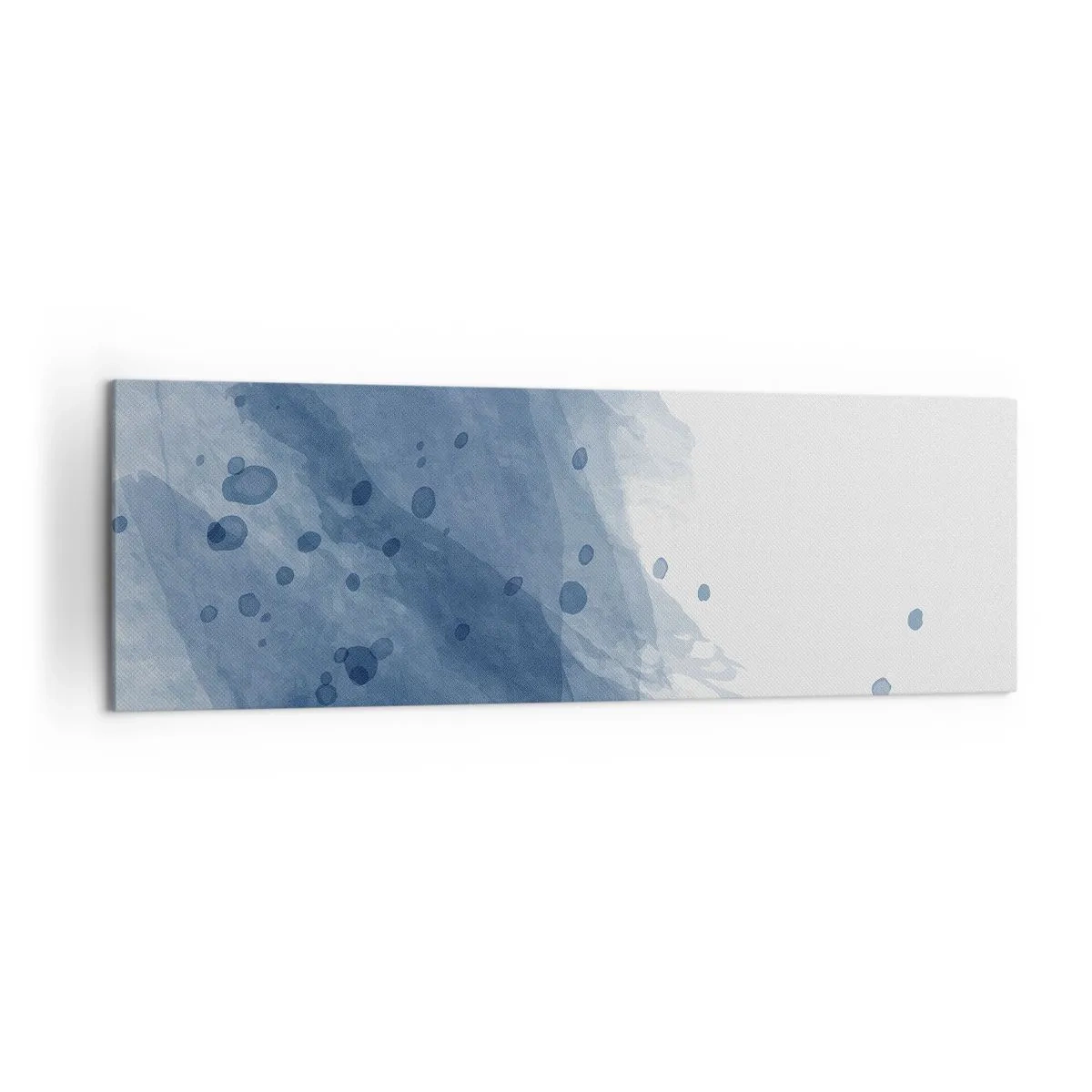 Canvas picture - Blue Tulle - 160x50 cm