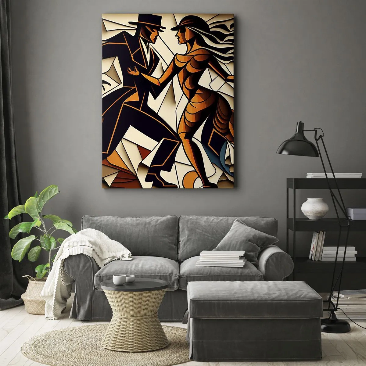 Canvas picture - Dance of Passion - 80x120 cm