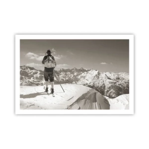 Poster - Mountains Are the Same - 91x61 cm