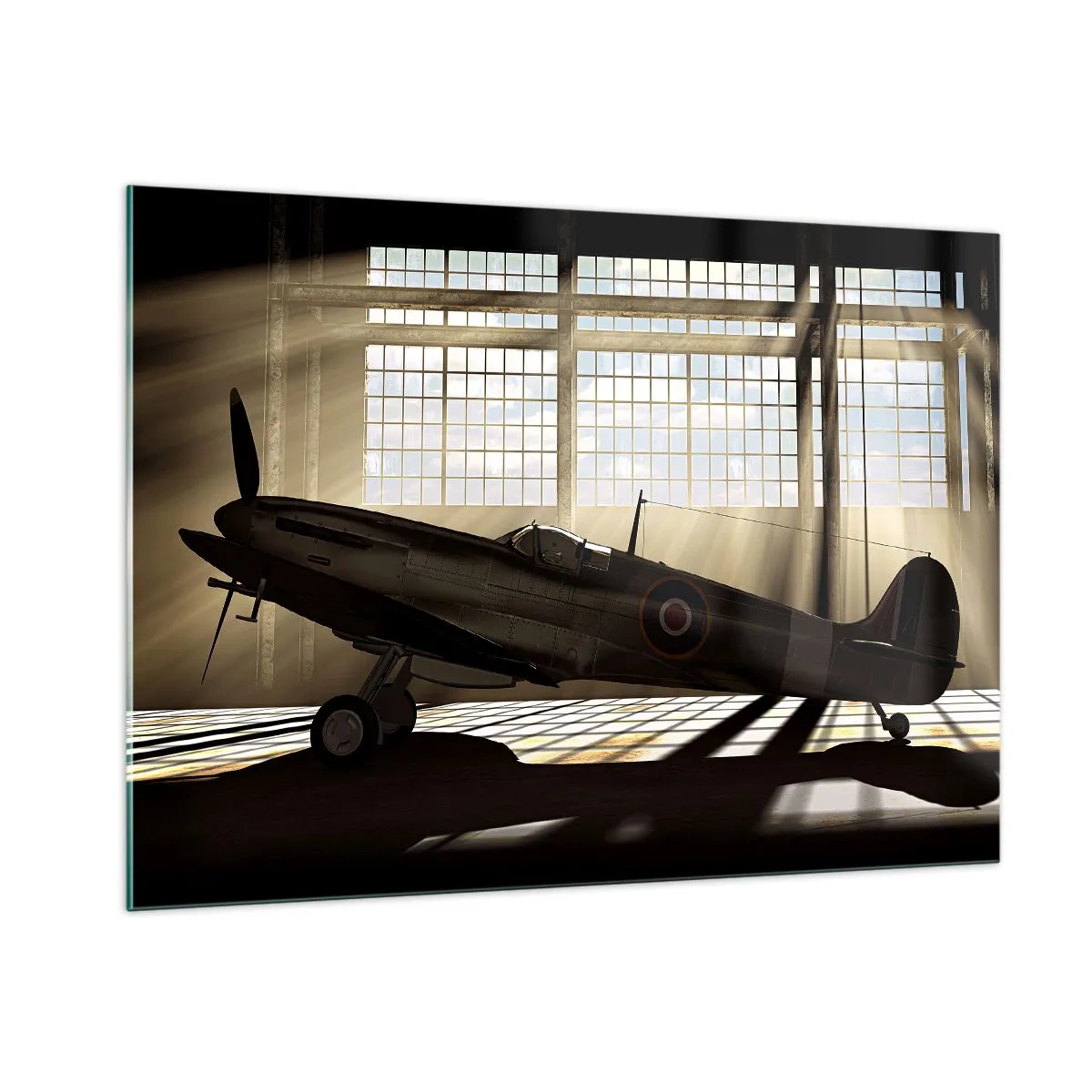 Glass picture - Warrior's Rest - 100x70 cm