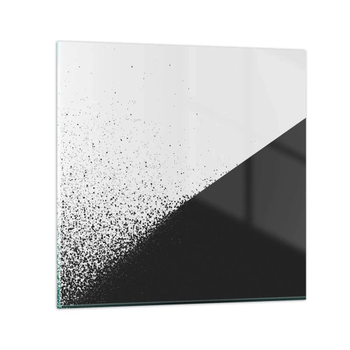 Glass picture - Faster and More - 50x50 cm