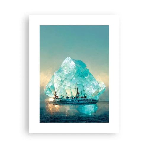 Poster - Arctic Diamond - 30x40 cm
