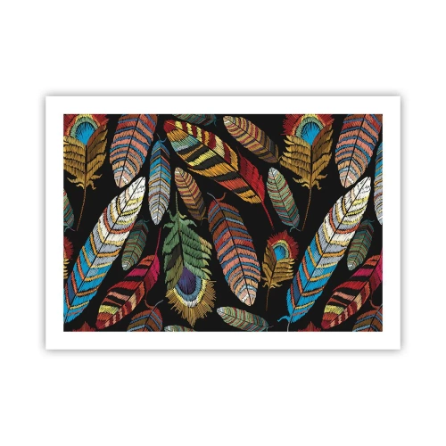 Poster - Bird Carnival - 70x50 cm