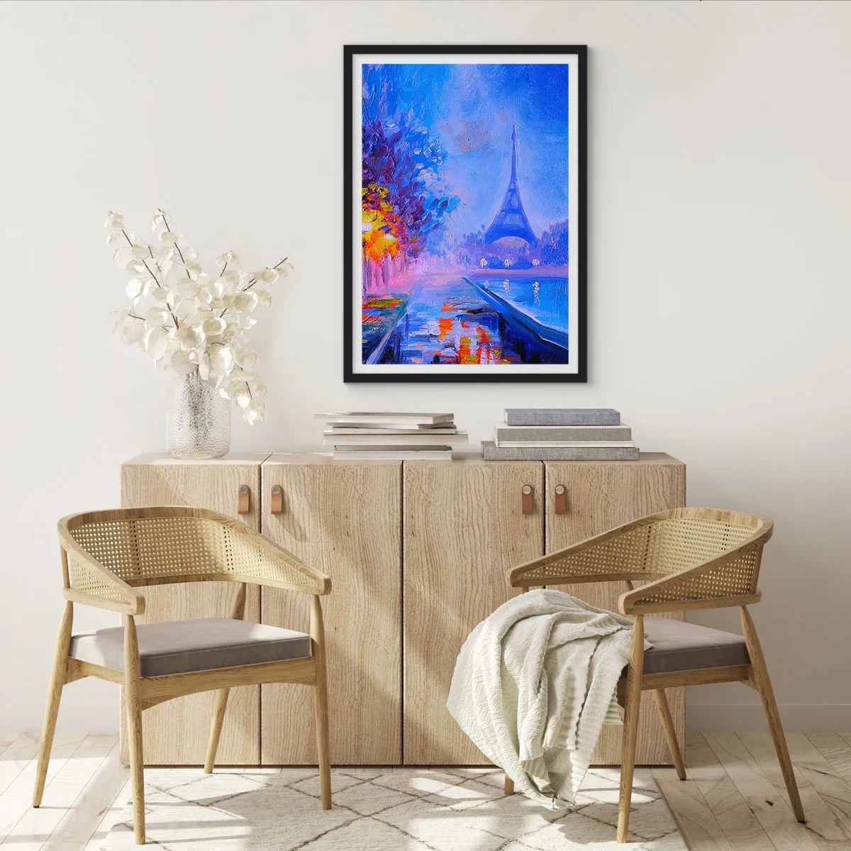 Poster in black frame - Dreamed Walk - 70x100 cm