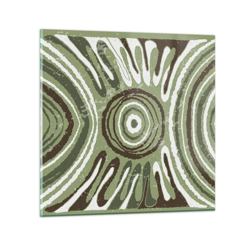 Glass picture - Explosion of Emotions - 50x50 cm