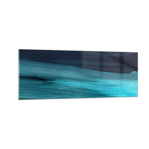 Glass picture - Swim with the Flow - 140x50 cm