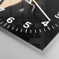 Clock face with numbers