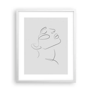 Poster in white frmae - Meanders of a Dream - 40x50 cm