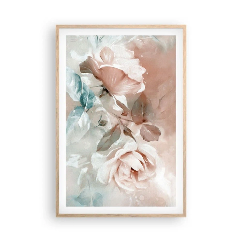 Poster in light oak frame - Spirit of Romaticism - 61x91 cm