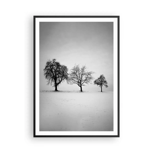 Poster in black frame - What Are They Dreaming About? - 70x100 cm