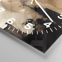 Clock face with numbers