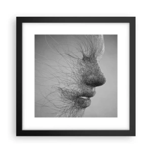 Poster in black frame - Spirit of the Wind - 30x30 cm