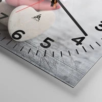 Clock face with numbers