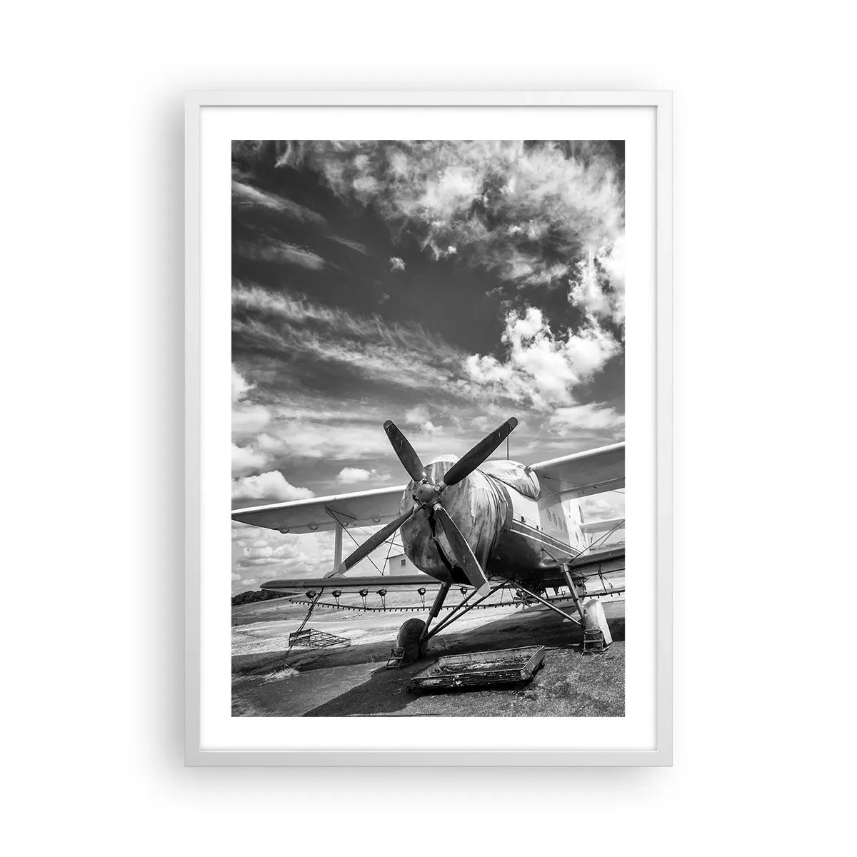 Poster in white frmae - I Can't Wait! - 50x70 cm