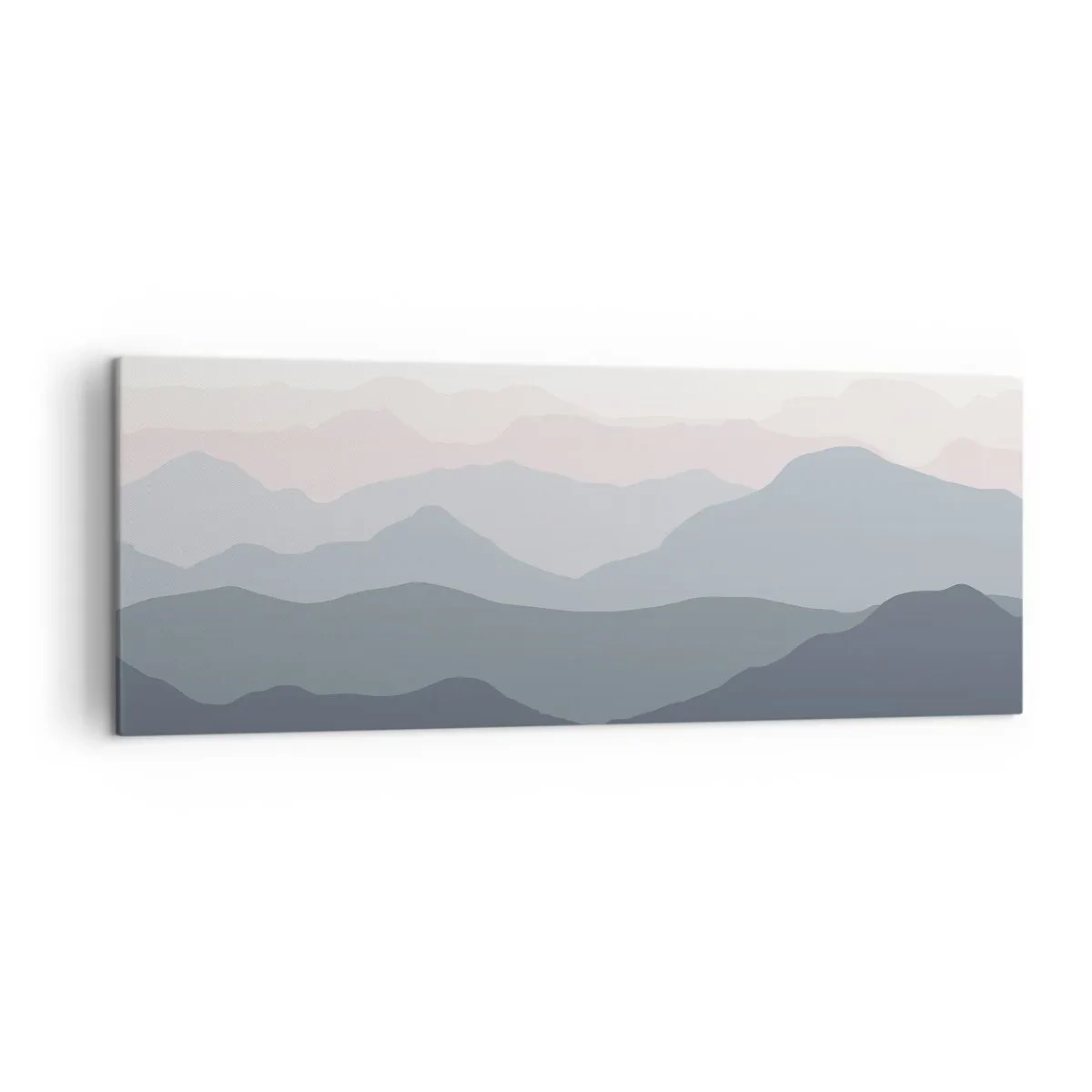 Canvas picture - Mountain Waves - 140x50 cm