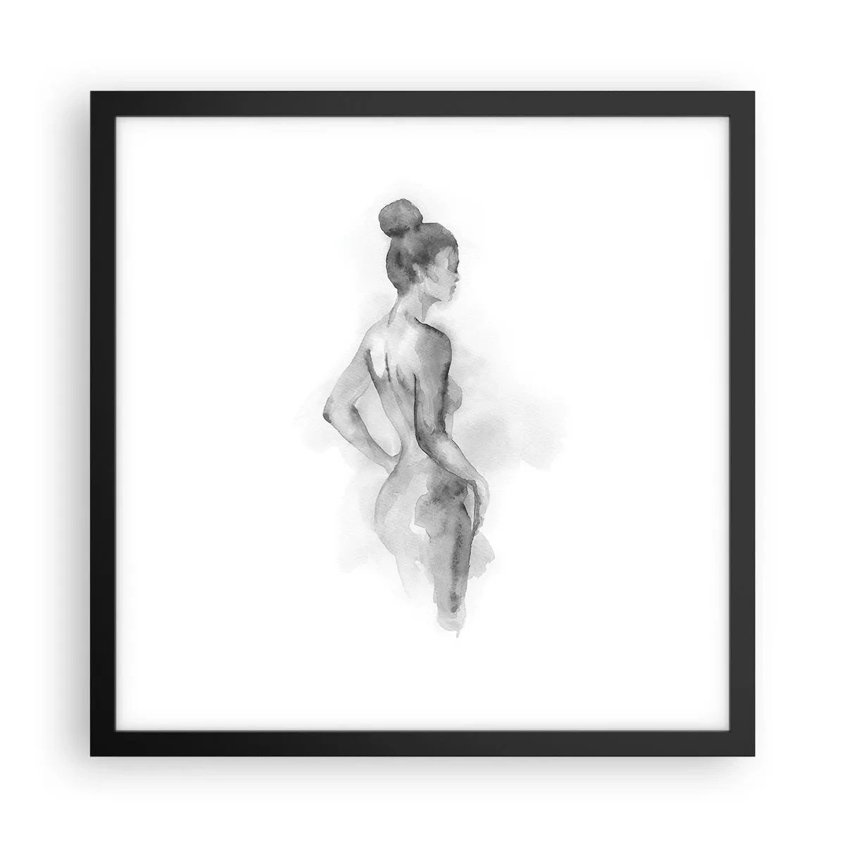 Poster in black frame - Pretty As a Picture - 40x40 cm