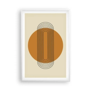 Poster in white frmae - Perfect Plan - 61x91 cm