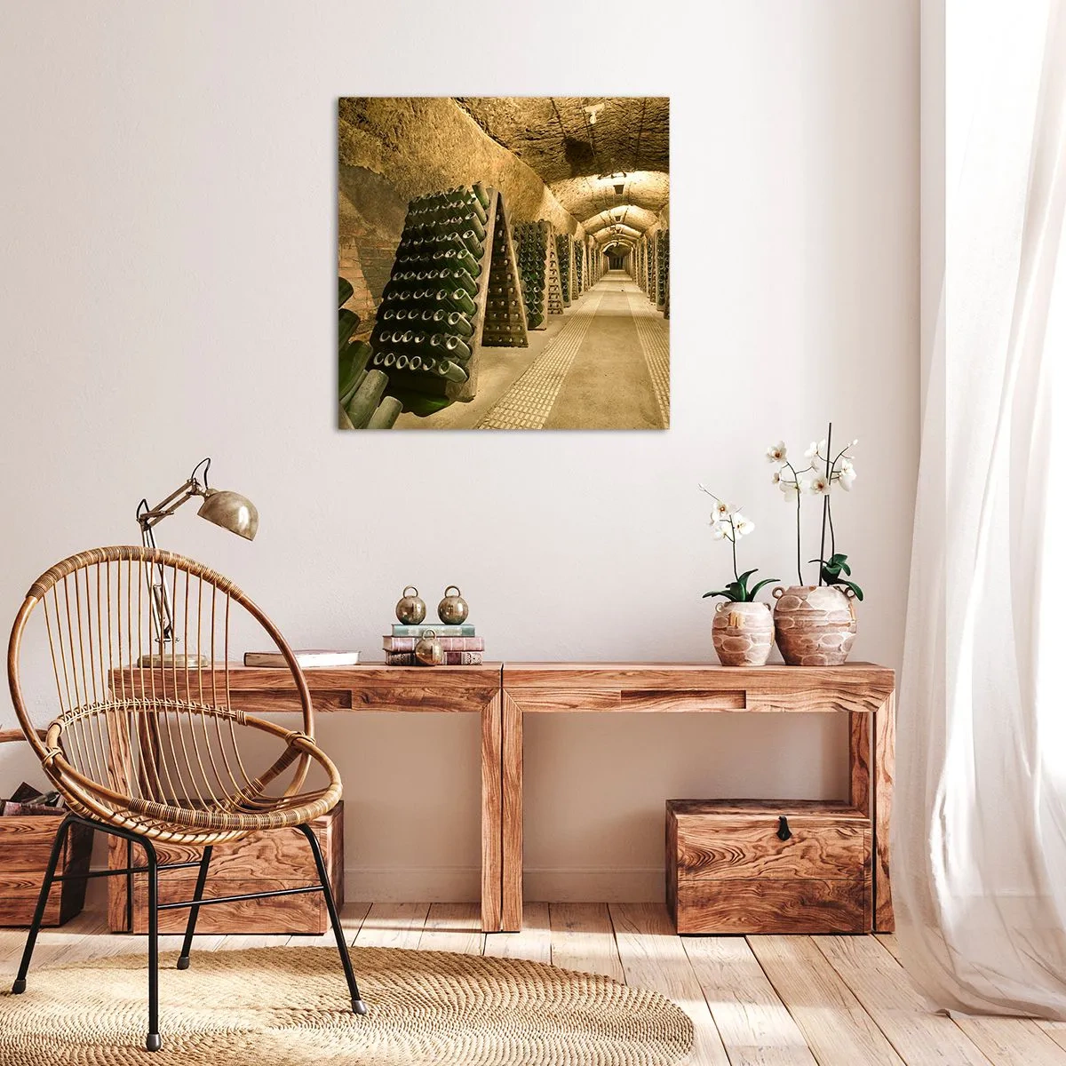 Canvas picture - Birth of Taste - 40x40 cm