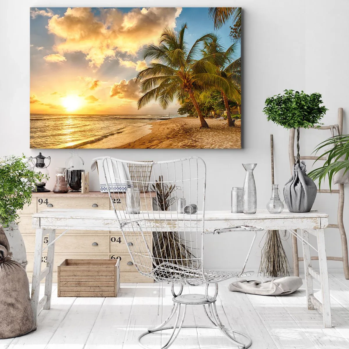 Canvas picture - Eternal Summer, Always Holidays - 120x80 cm