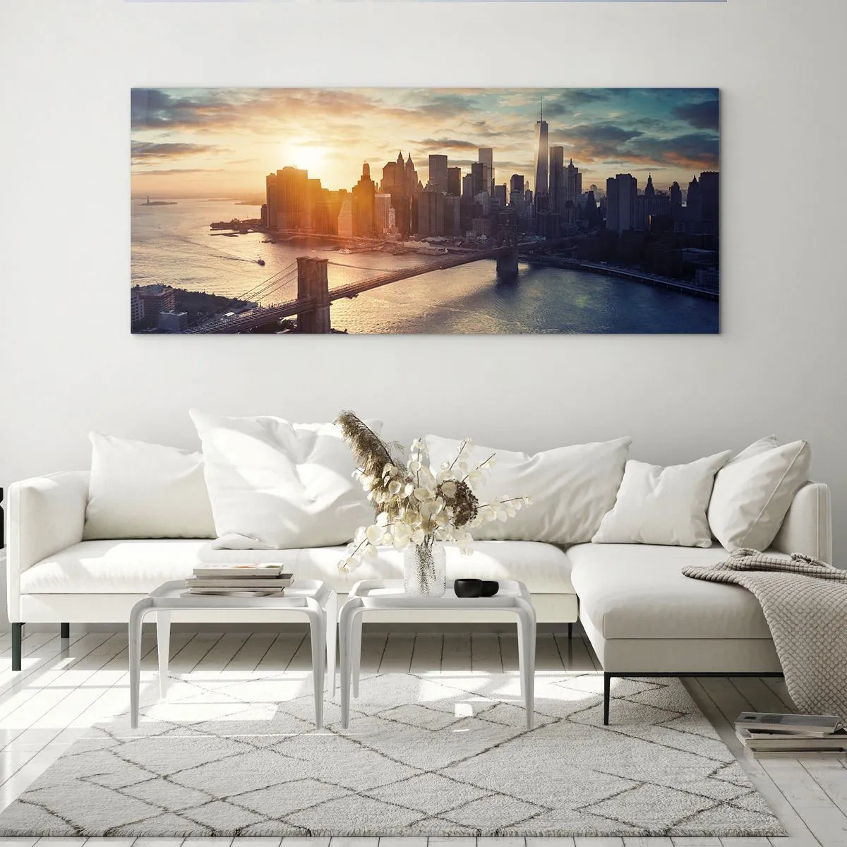 Glass picture - Monument to the Culture of the West - 120x50 cm