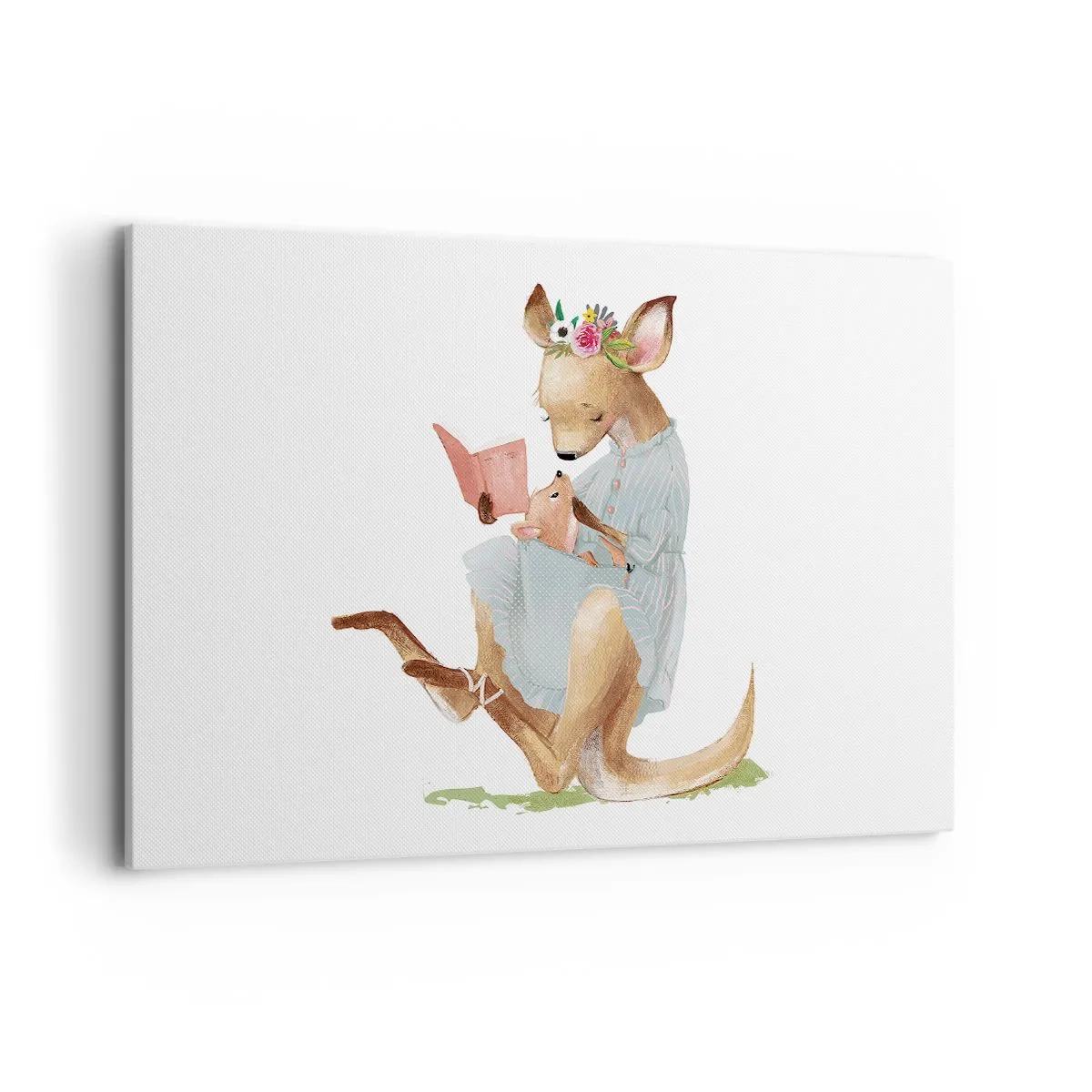 Canvas picture - Read to Me, Mum - 100x70 cm