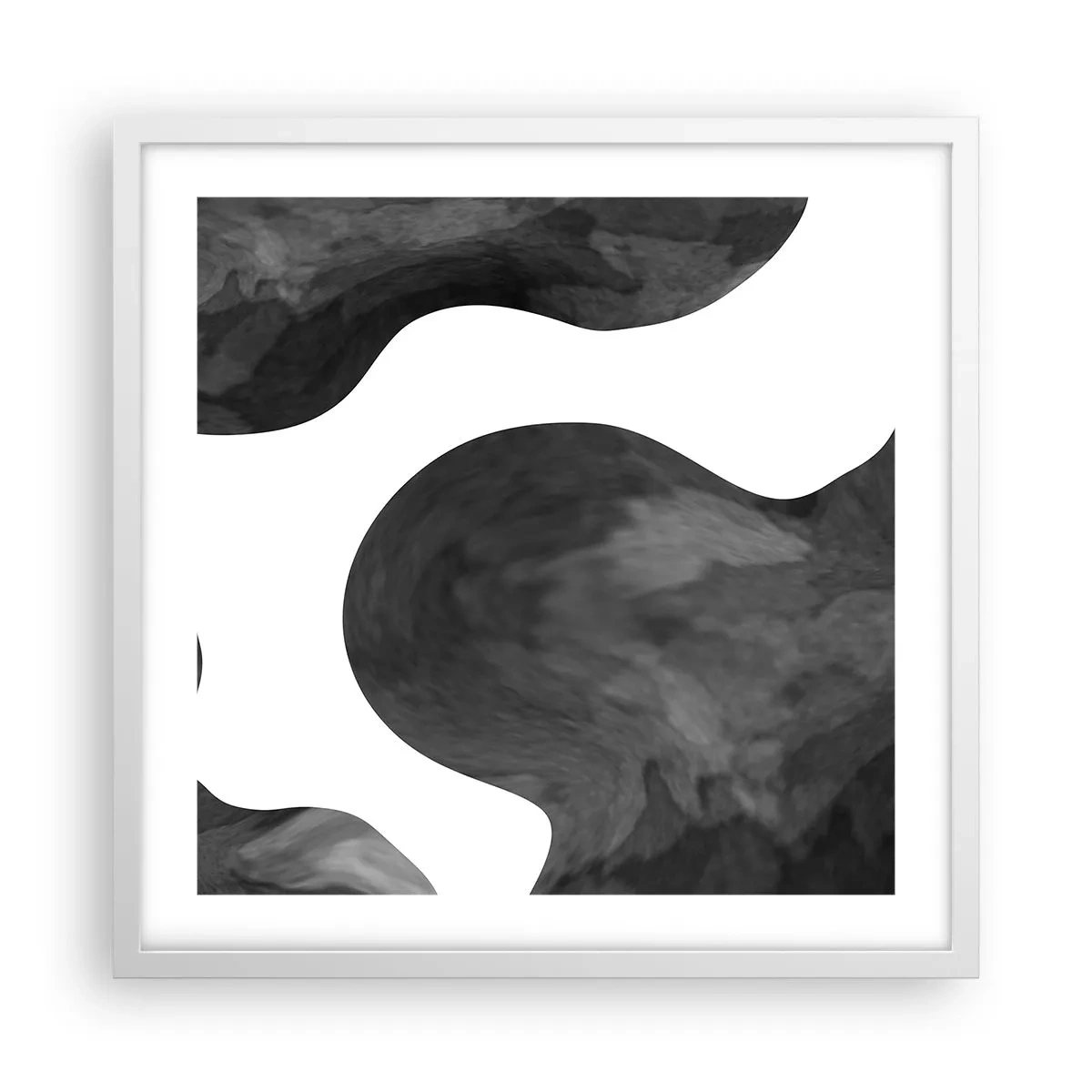 Poster in white frmae - Milky Way - 50x50 cm