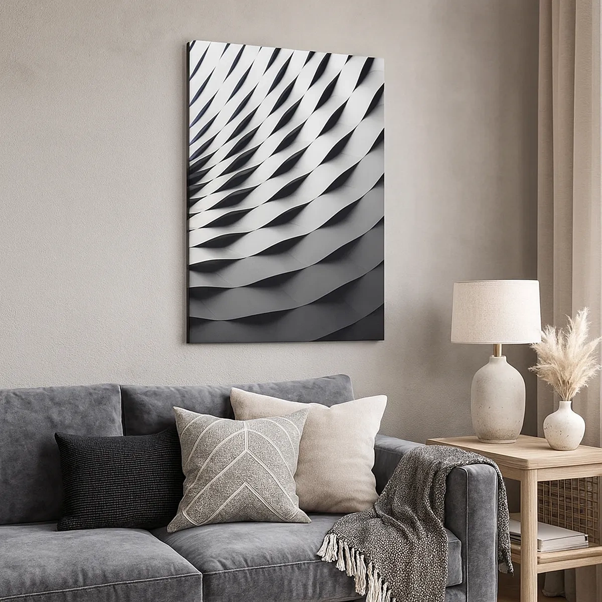 Canvas picture - On the Surface of the Wave - 50x70 cm