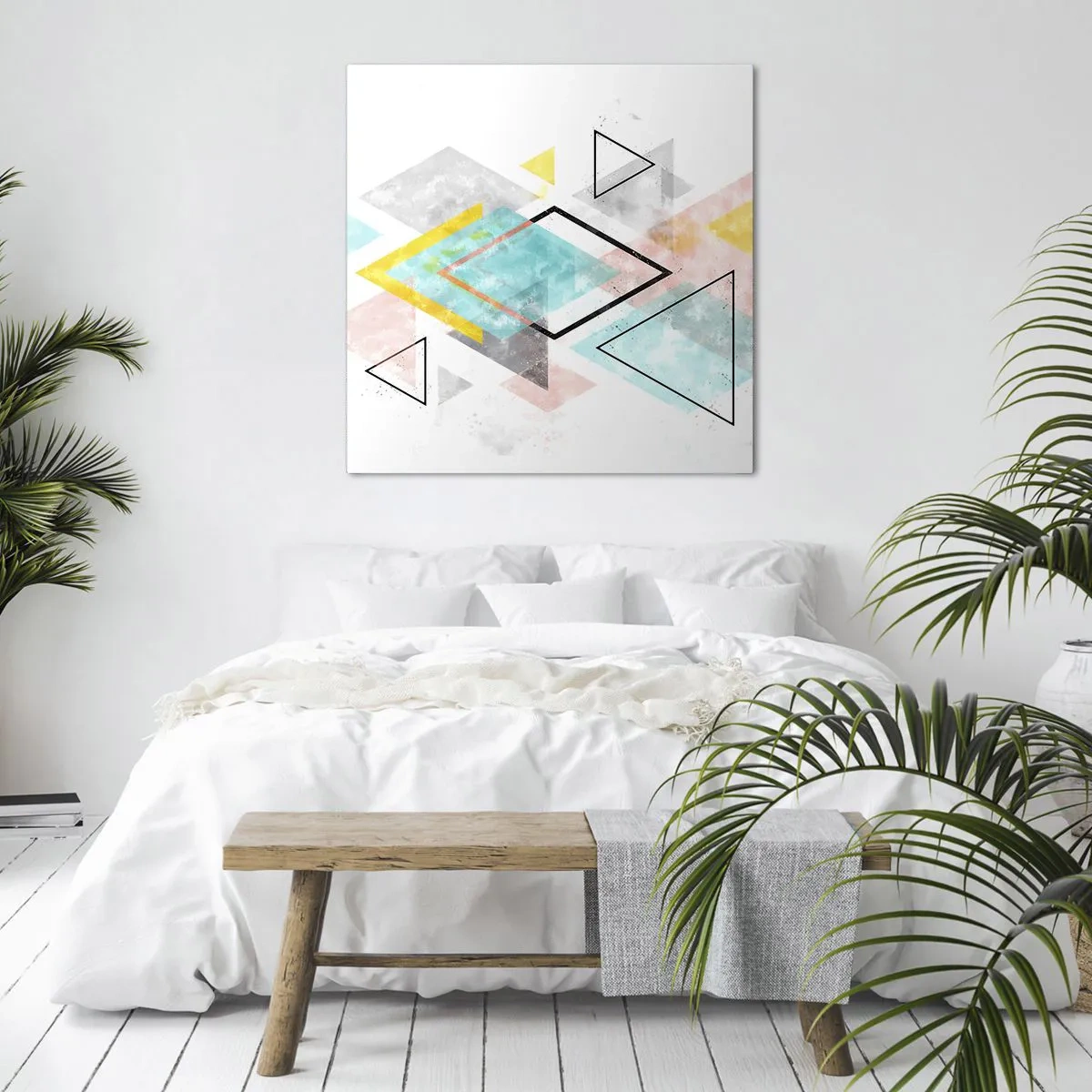 Canvas picture - Geometric Play - 60x60 cm