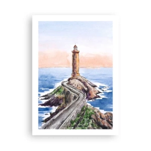 Poster - In the Direction of the Sea - 50x70 cm