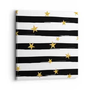 Canvas picture - We Have All Been Born Under a Lucky Star - 30x30 cm