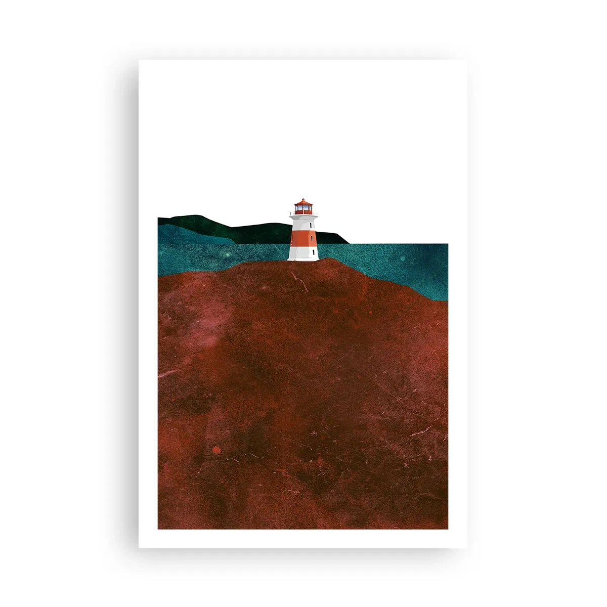 Poster - Gazing at the Sea - 61x91 cm