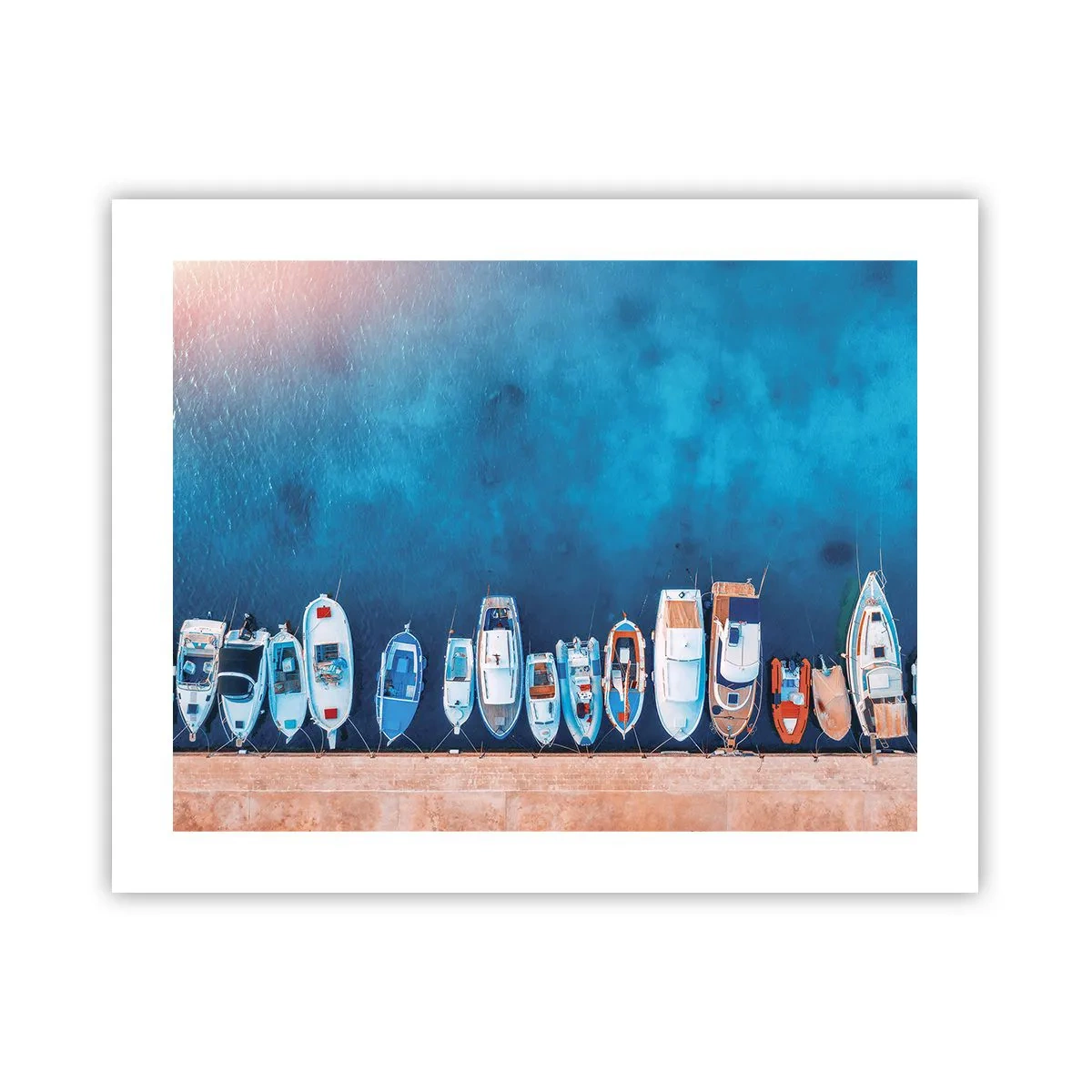 Poster - In One Row - 50x40 cm