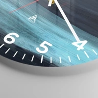 Clock face with numbers