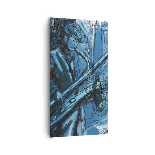 Canvas picture - City Rhapsody - 65x120 cm
