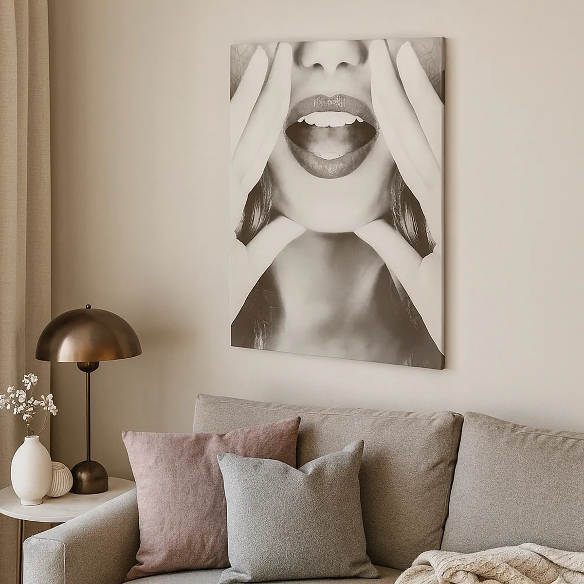 Canvas picture - Coming! - 50x70 cm