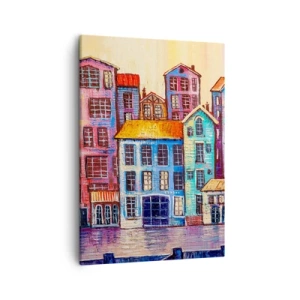 Canvas picture - City Like From a Fairytale - 50x70 cm